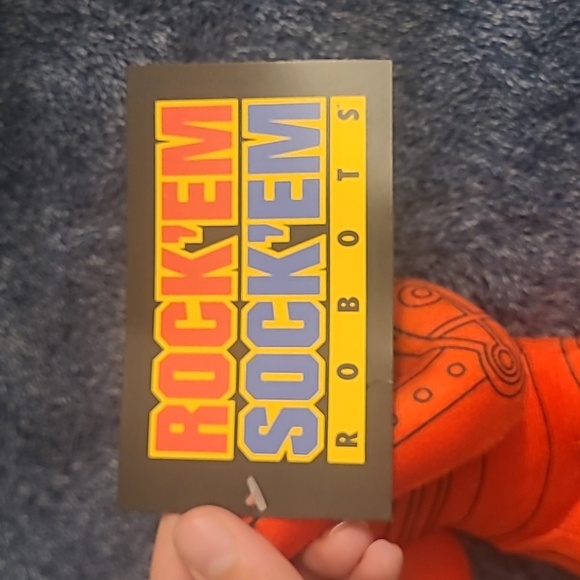NWT ROCK'EM SOCK'EM ROBOTS Plushie Set - Picture 5 of 6